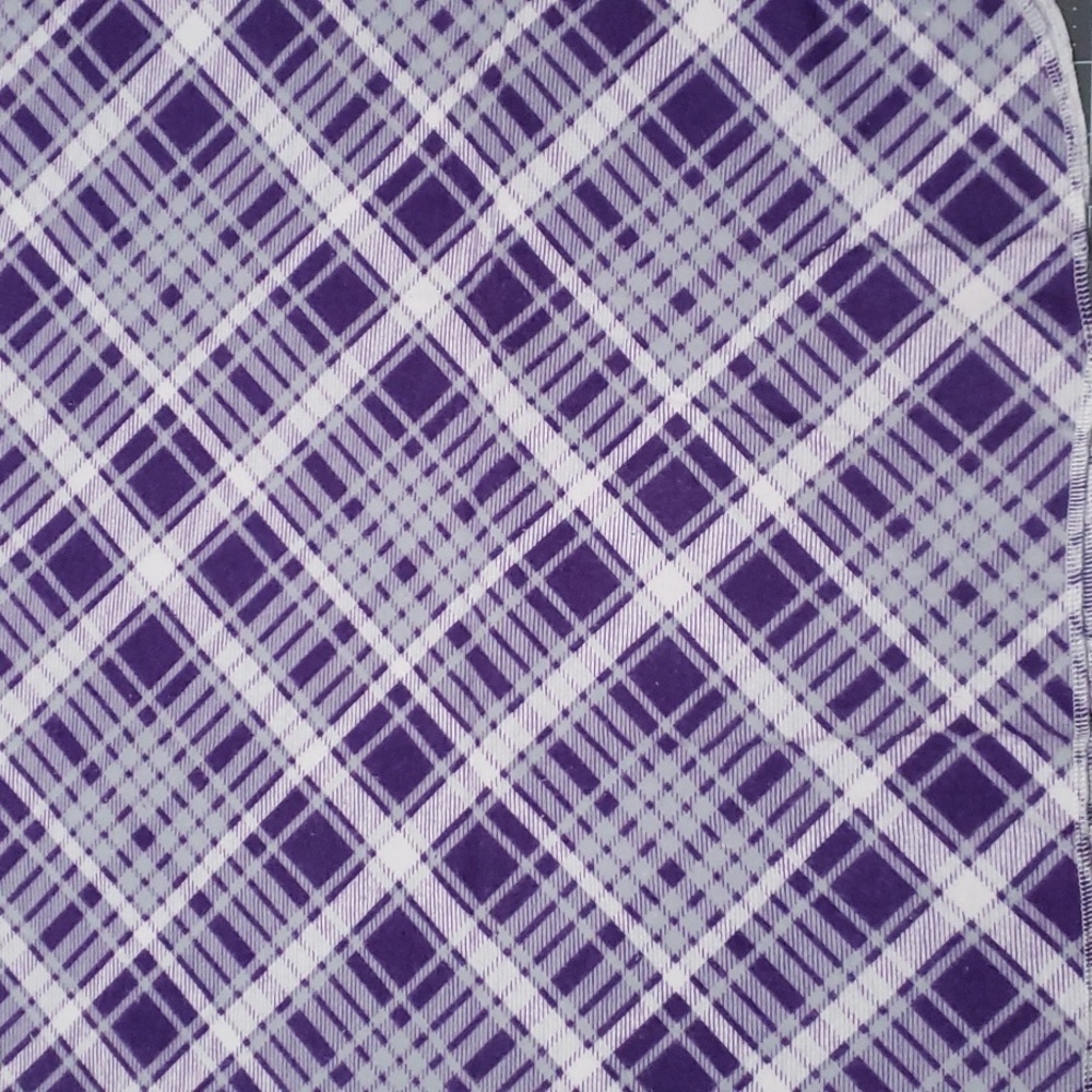 Homemade baby receiving blanket